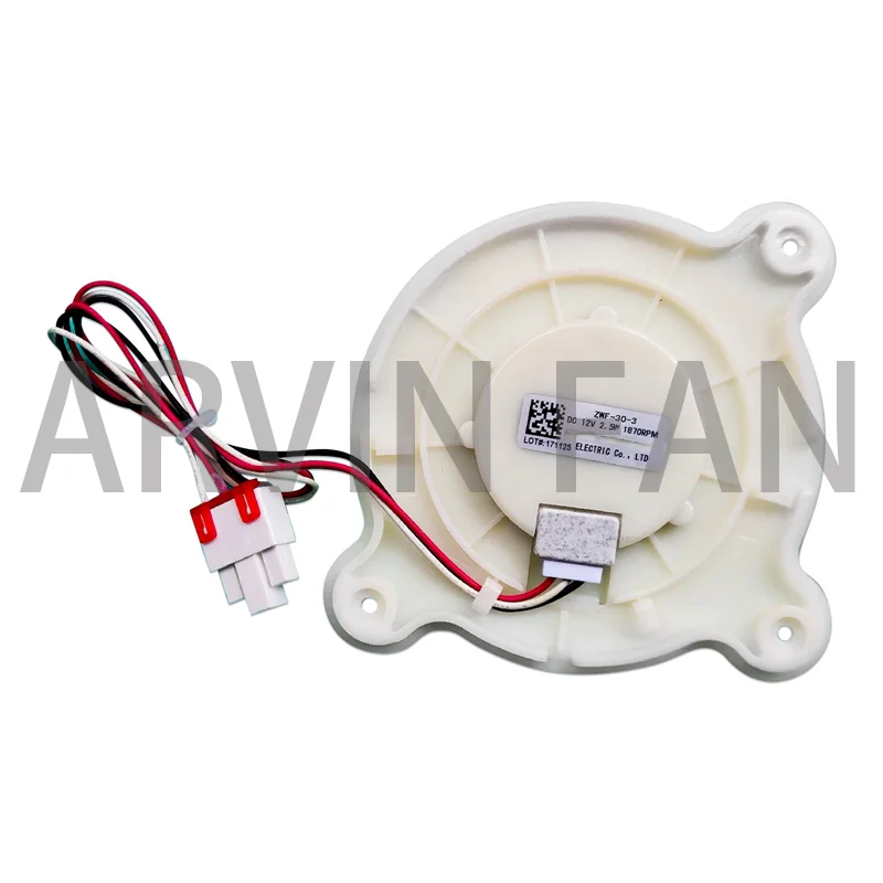 

Refrigerator Cooling Fan New Original ZWF-30-3 DC12V 2.5W 1870RPM For BCD-201WEC B15184 .4-5 Or Else