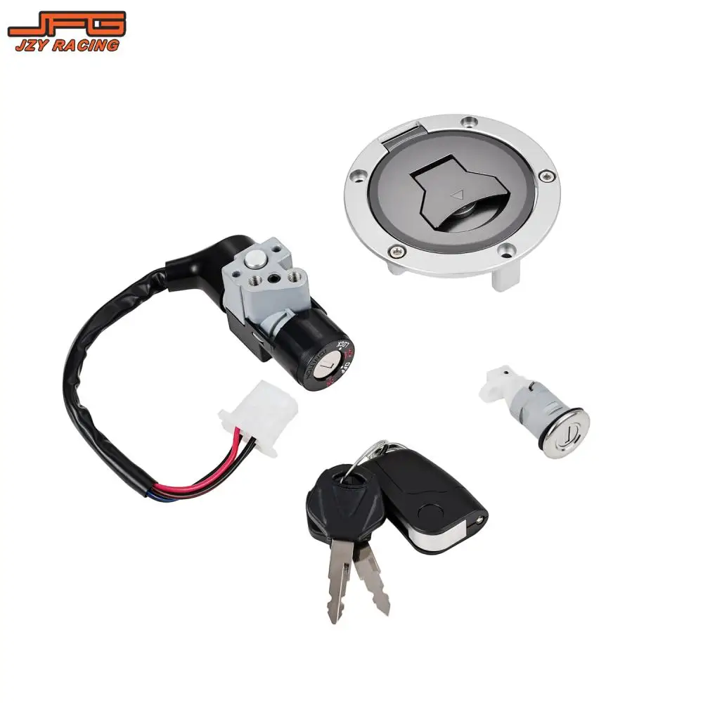 Motorcycle Lgnition Switch Fuel Tank Cap Seat Sleeve Lock Key For Honda GROM MSX125 2017 2018 2019 2020 Replacement Street Bike