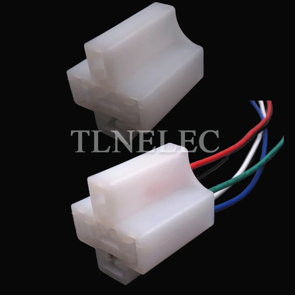 Cablaggio di corrente di grandi dimensioni per strumento per auto a 5 pin Presa non sigillata con cavi Relè automatico Connettori bianchi