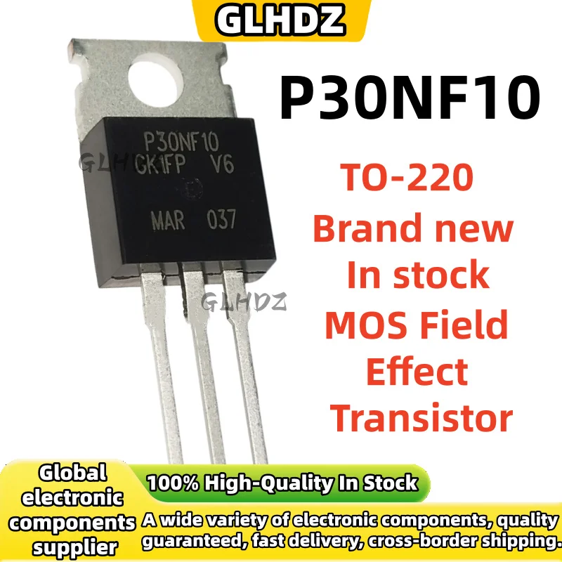 10PCS NEW Original P30NF10 P60NF06 P65NF06 P5NK80Z P20NM60 P140NF55 P36N55M5 P20NM60FD TO-220 In stock
