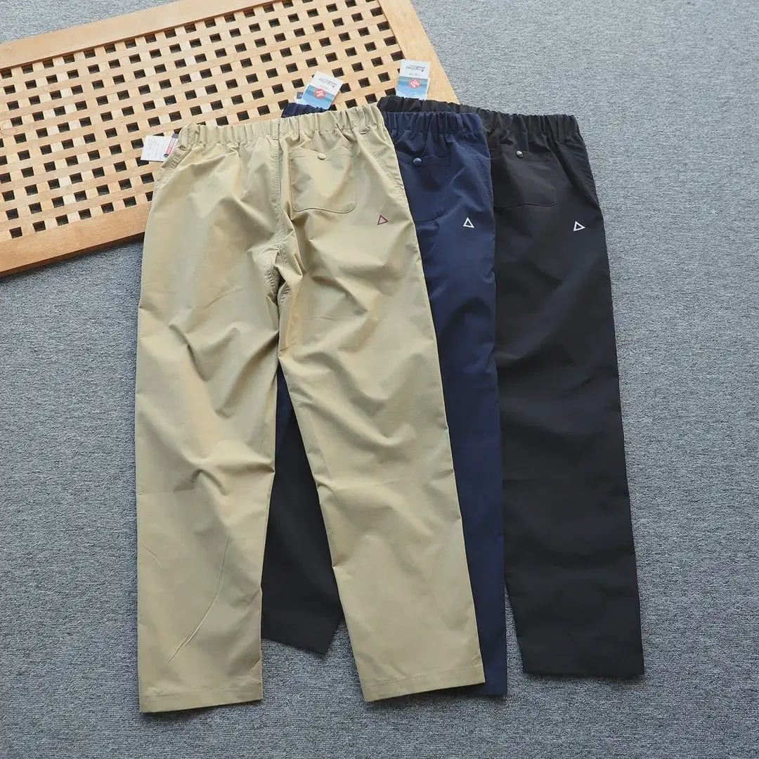 

Мужские повседневные брюки Slim Fit, стильные тонкие брюки-харланы на весну, лето, осень, рабочая одежда, с эластичным поясом, укороченные брюки-харланы