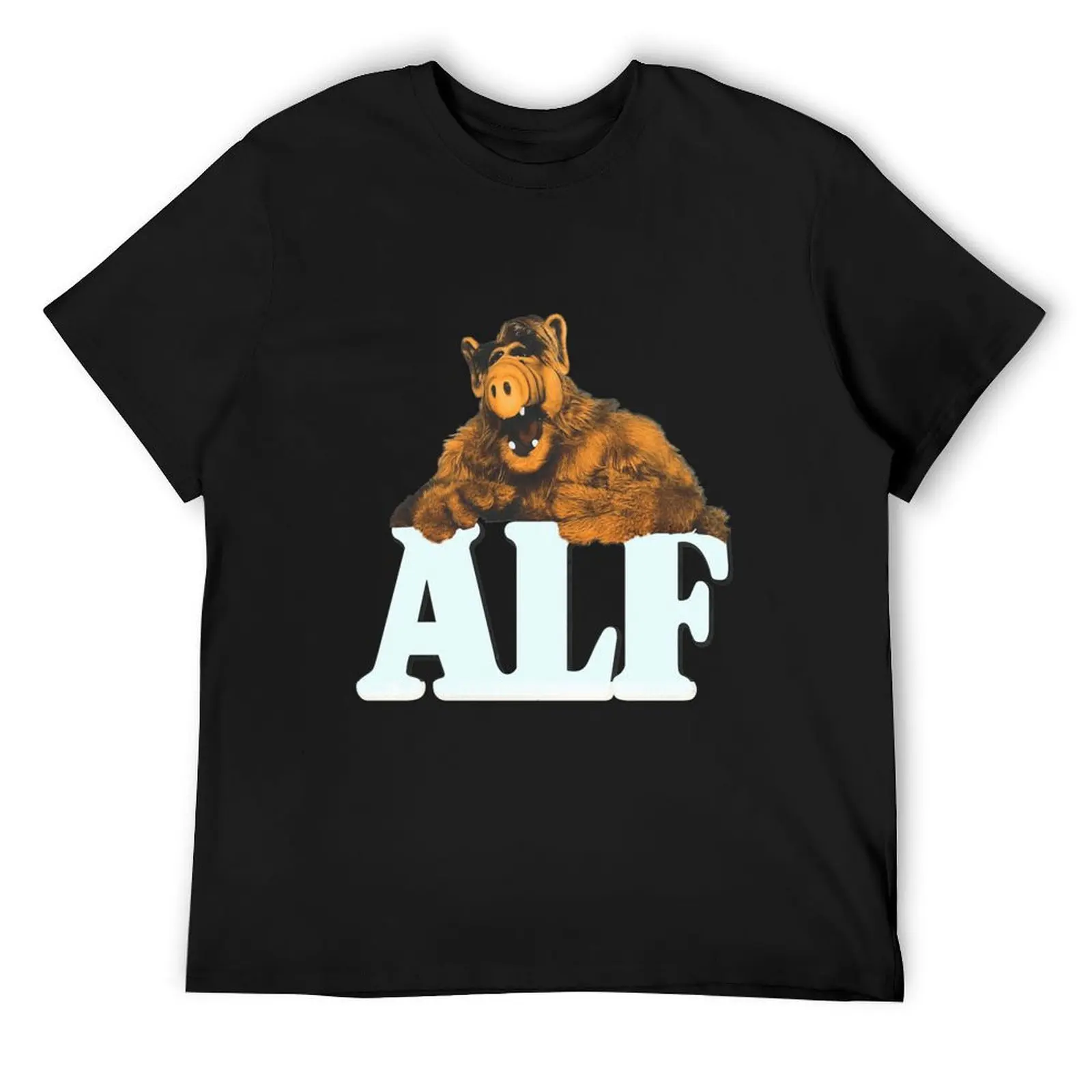 Alf - Gordon Shumway - TV Sitcoms T-Shirt blue archive anime tshirt mens tall t shirts