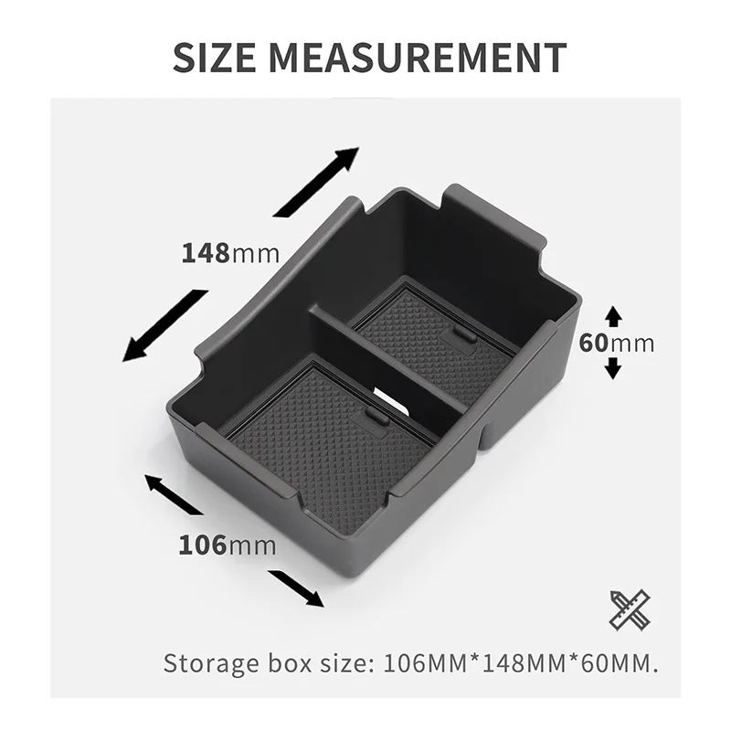 Armrest Box Storage Box Modification Stowing Tidying Box For Nissan Juke 2020-2024 2021 2022 2023 Car Internal Accessories