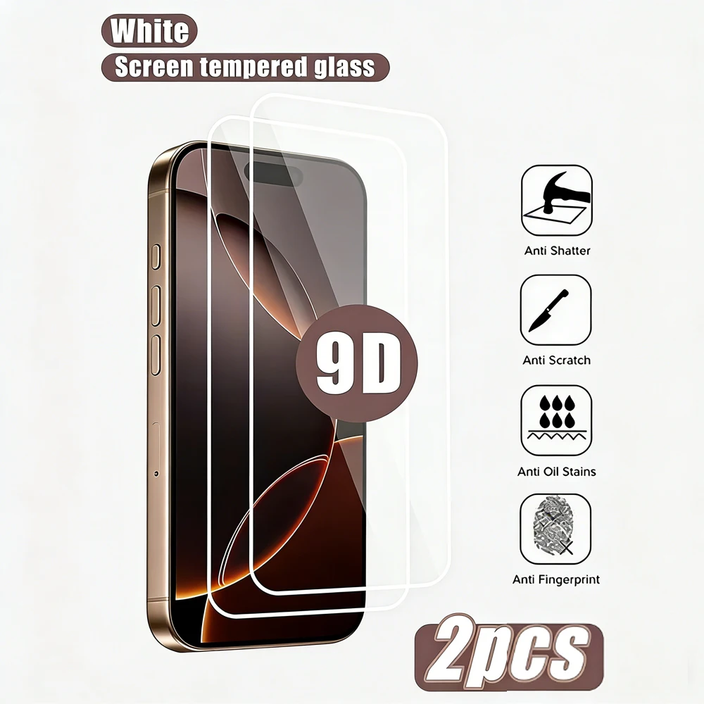 1-2pcs Tempered Glass For Google Pixel 9 Pro XL 10 Pro XL 9 10 Pro 8 Pro HD Screen Protector Glass For Google Pixel 8 For Pixel