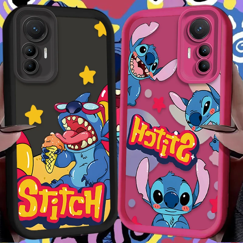 Anime Disney Lovely Stitch Case for Xiaomi POCO X6 X5 X4 GT X3 NFC F3 F4 F5 F6 M6 Pro 4G M5S C65 13T 12T 11T 13 12 11 Lite 5G NE