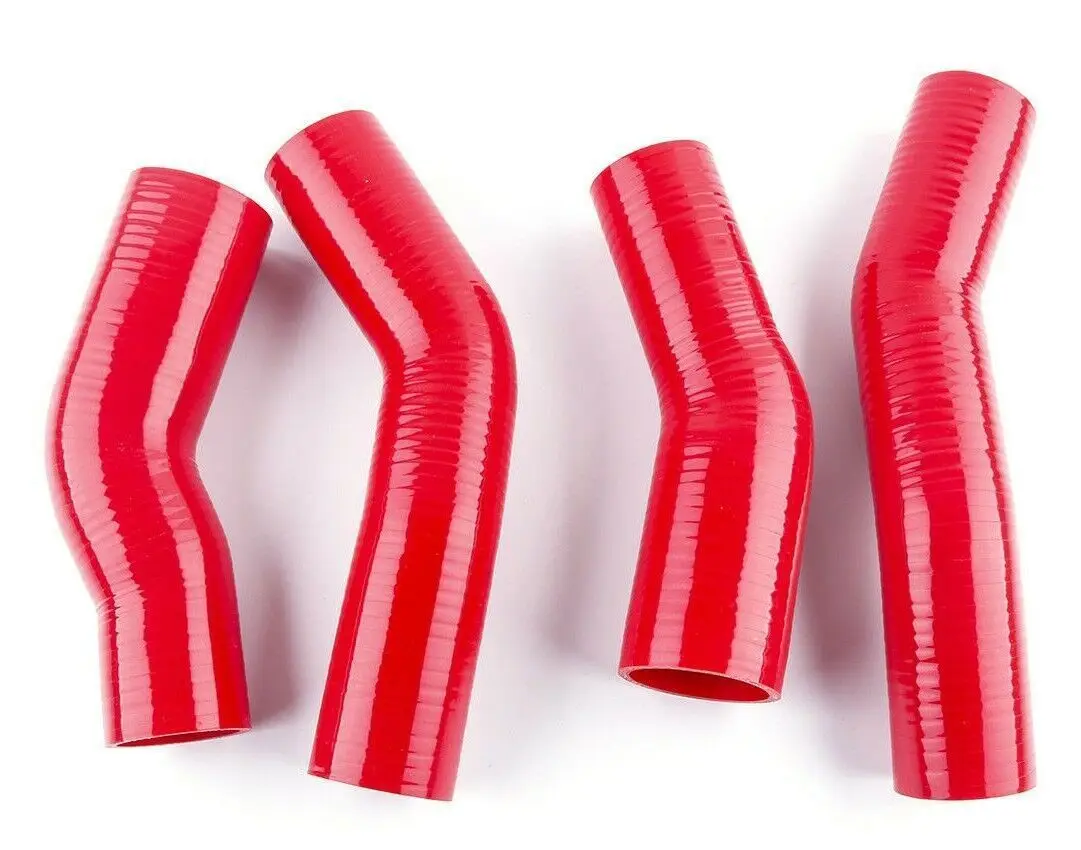 

Красный для 89-96 Nissan 300ZX/Fairlady Z32 Twin Turbo, силиконовый комплект шлангов интеркулера