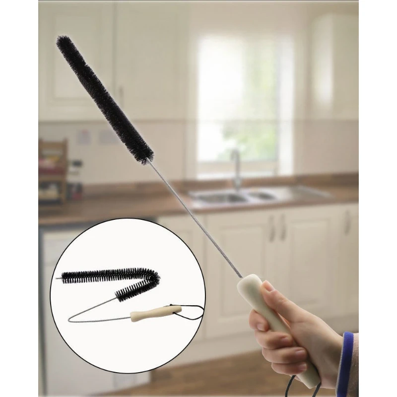 1 قطعة فرشاة الوبر للمجفف ، فرشاة تنظيف المبرد لتنظيف مصيدة التهوية ، مستلزمات تنظيف فرشاة تنظيف الغسالة #6
