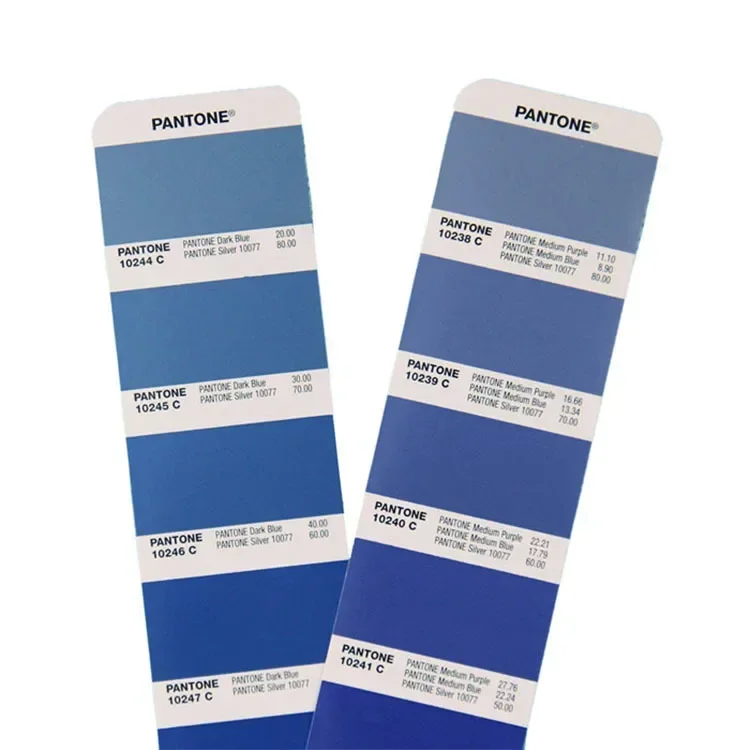 Pantone métal couleur carte C carte papier couché GG1505 10 premier 5 chiffres 8 caractères 10 caractères ajustement