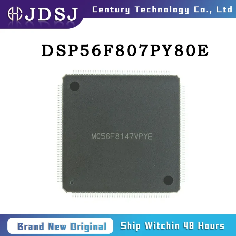 

1PCS DSP56F807PY80E IC MCU 16BIT 120KB FLASH 160LQFP Brand New Original IC Chip