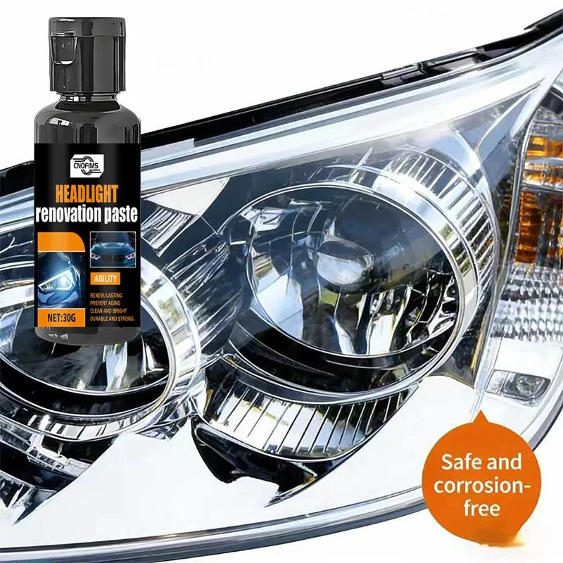 Fasilawei Upgraded Car Headlight Repair Kit - Oxidation Remover Fluid Lens Luminosity Enhance Agent