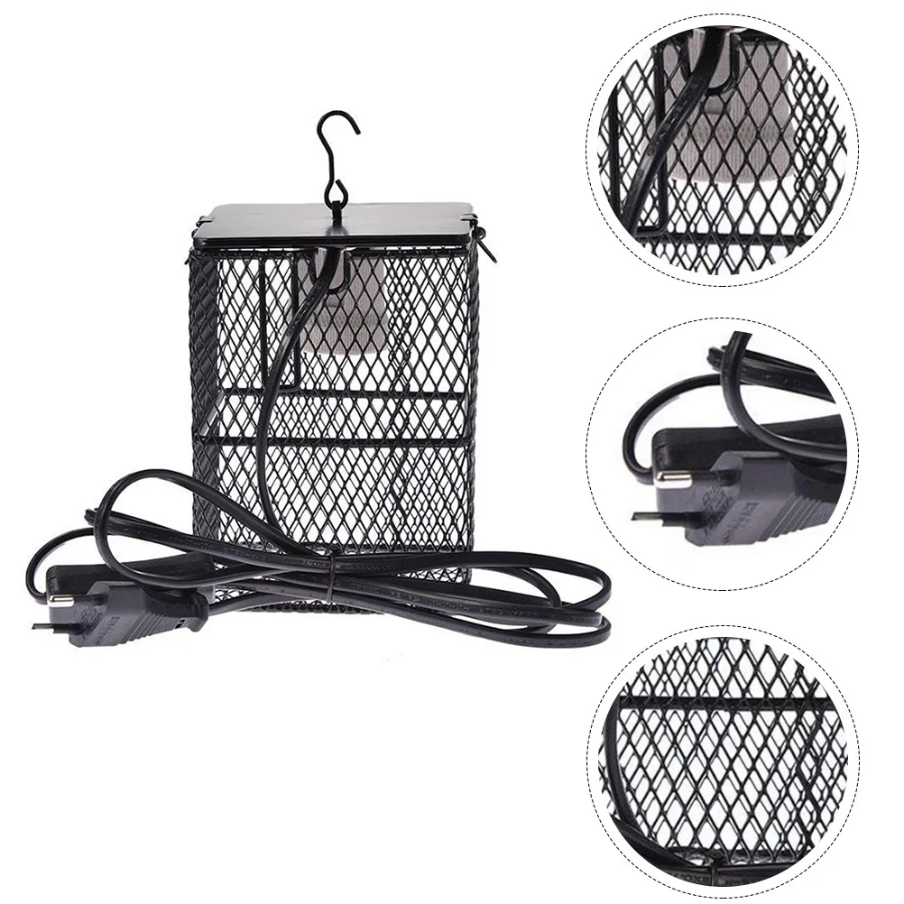 

Heating Lamp Stainless Steel Durable Easy Install Reptile Light Uva Ceramic Equipment Avoid Burns Long Time Use