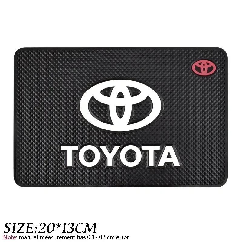 Car Dashboard Non-slip Mat Phone Holder Pad for Toyota Innova Rav4 Hilux Yaris Vios Tundra Camry Corolla Avanza Avensis Alphard