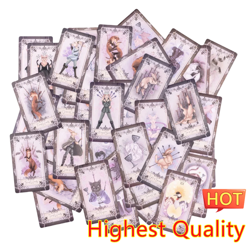 12X7cm Augury The Reigning Rouge Tarot Women Decks Boardgame Prediction Tarot Cards Oracle