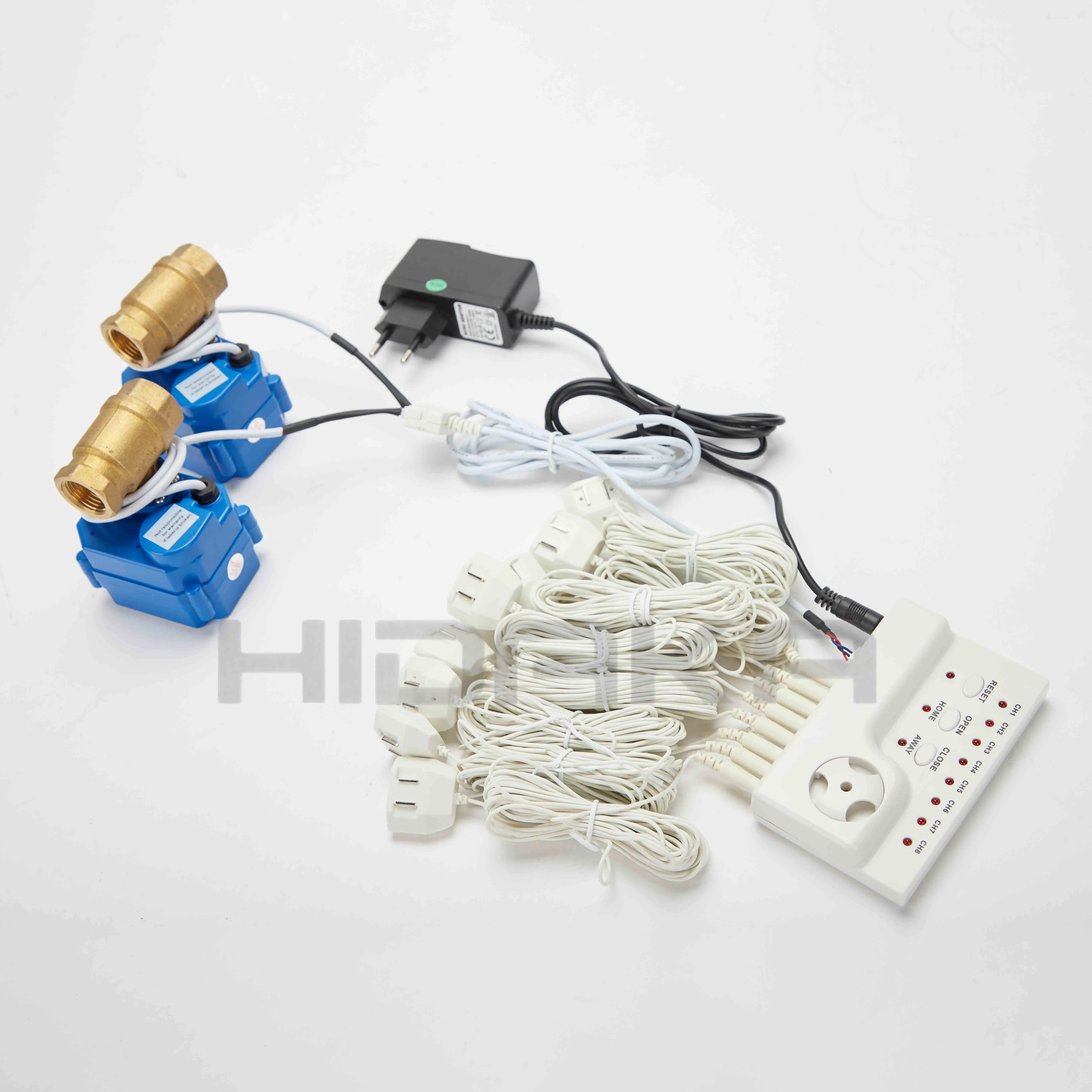 

HIDAKA WLD-806 DC12V Leak Detector with CE Approval Water Meter High Sensitive Alarm System DN25 Valve