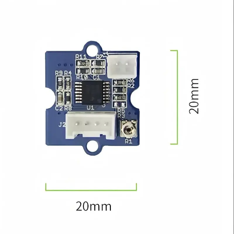 เซ็นเซอร์วัดกระแสไฟฟ้าผิวหนัง Grove GSR ตรวจจับค่าความต้านทานและความนำไฟฟ้าของผิวหนัง
