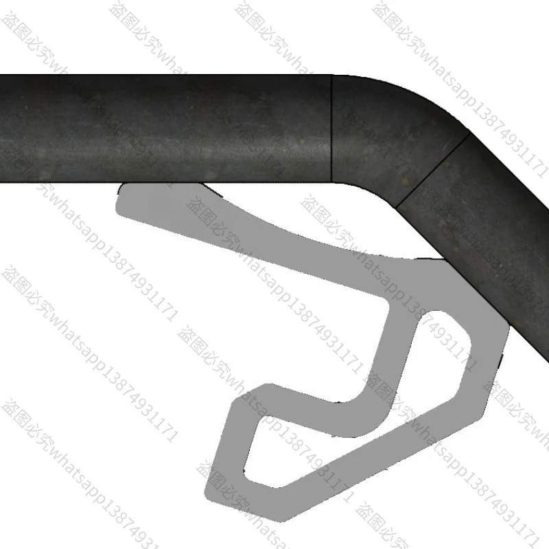 Bow Flange Ruler Multifunctional Pipe Prefabrication Ruler Engineering Supervision Measuring Ruler