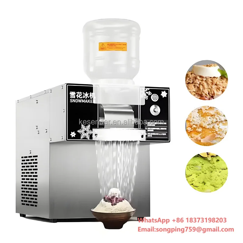 

Factory Directly Price Countertop Small Commercial Air-Cooled Snow Ice Machine Snow Maker Snow Flake Ice Machine