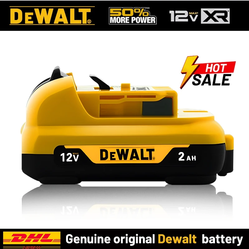 

Dewalt 12V original lithium-ion battery power tool battery, 12V 2AH 3Ah battery, DCB120 DCB123 DCB125 DCB124 DCB122 DCD710