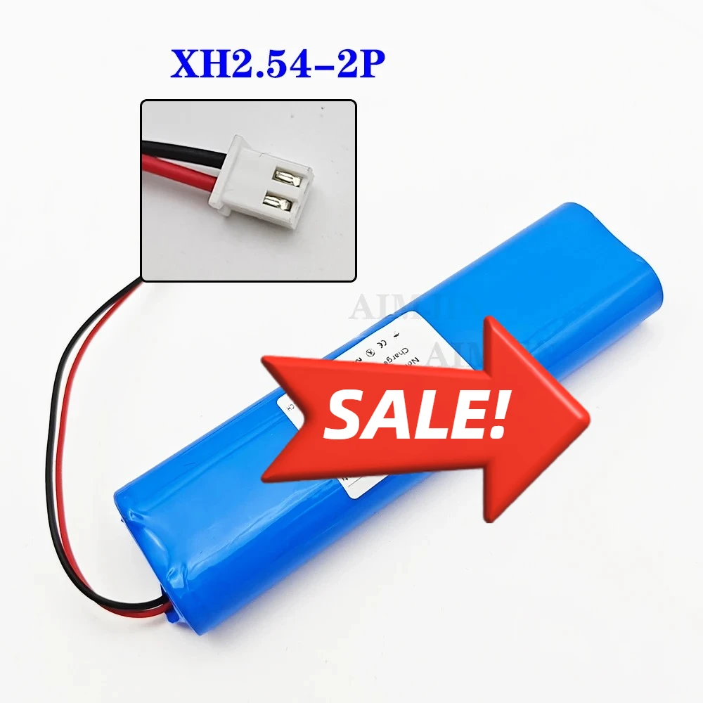 

2S2P Battery Pack 18650 Lithium-ion Battery 4800mAh 7.4 V, Suitable for Headlights/CCTV/cameras