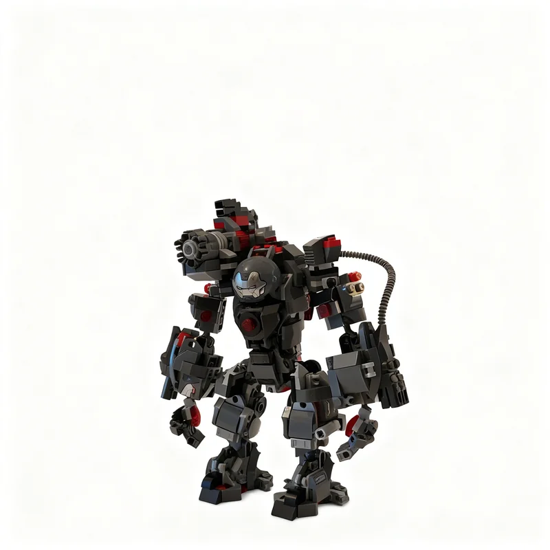415 Piezas MOC Superhéroes Marvelled Ultimate War Maschine Buster Mech, Bloques de Construcción de Modelos, Juguete de Arquitectura, Regalo de Navidad