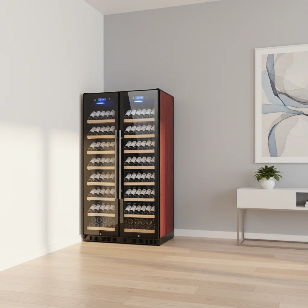 300-320 Bottles Capacity Home Commercial Luxury Custom 860L Wine Display Cabinet