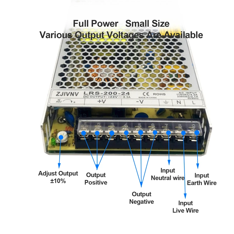 مصدر طاقة من سلسلة LRS ، مخرج فردي ، من من من من من نوع W ، من من من من من نوع W ، من خلال التبديل ، من من من من من من من من من من من من من من من من من من من من من من من من من من من من من نوع us #2