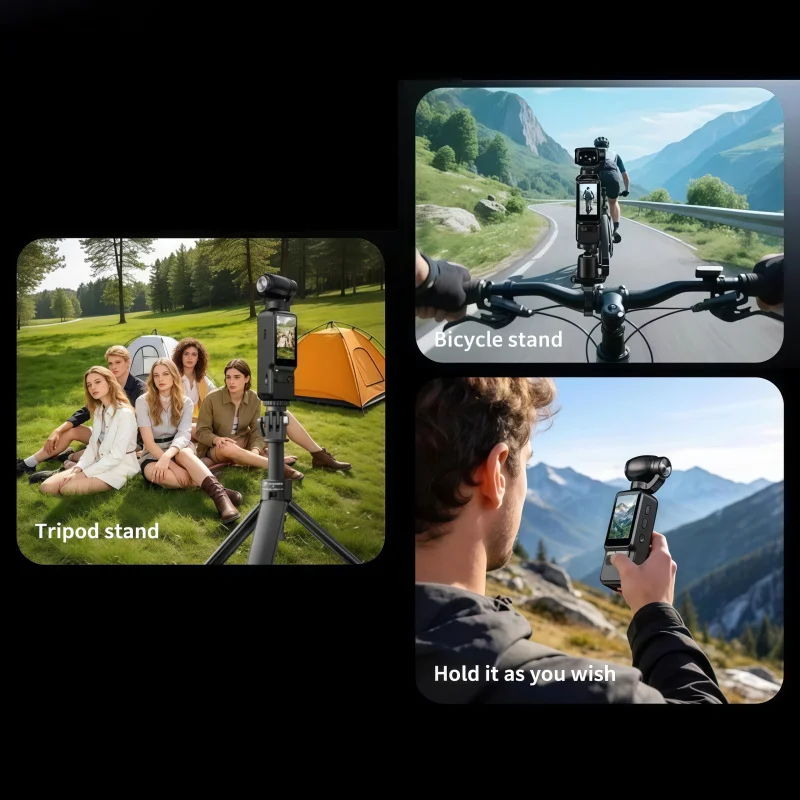 1pc Handheld Action Camera 4K - đánh giá và giá Handheld Stabilizer Gimbal
