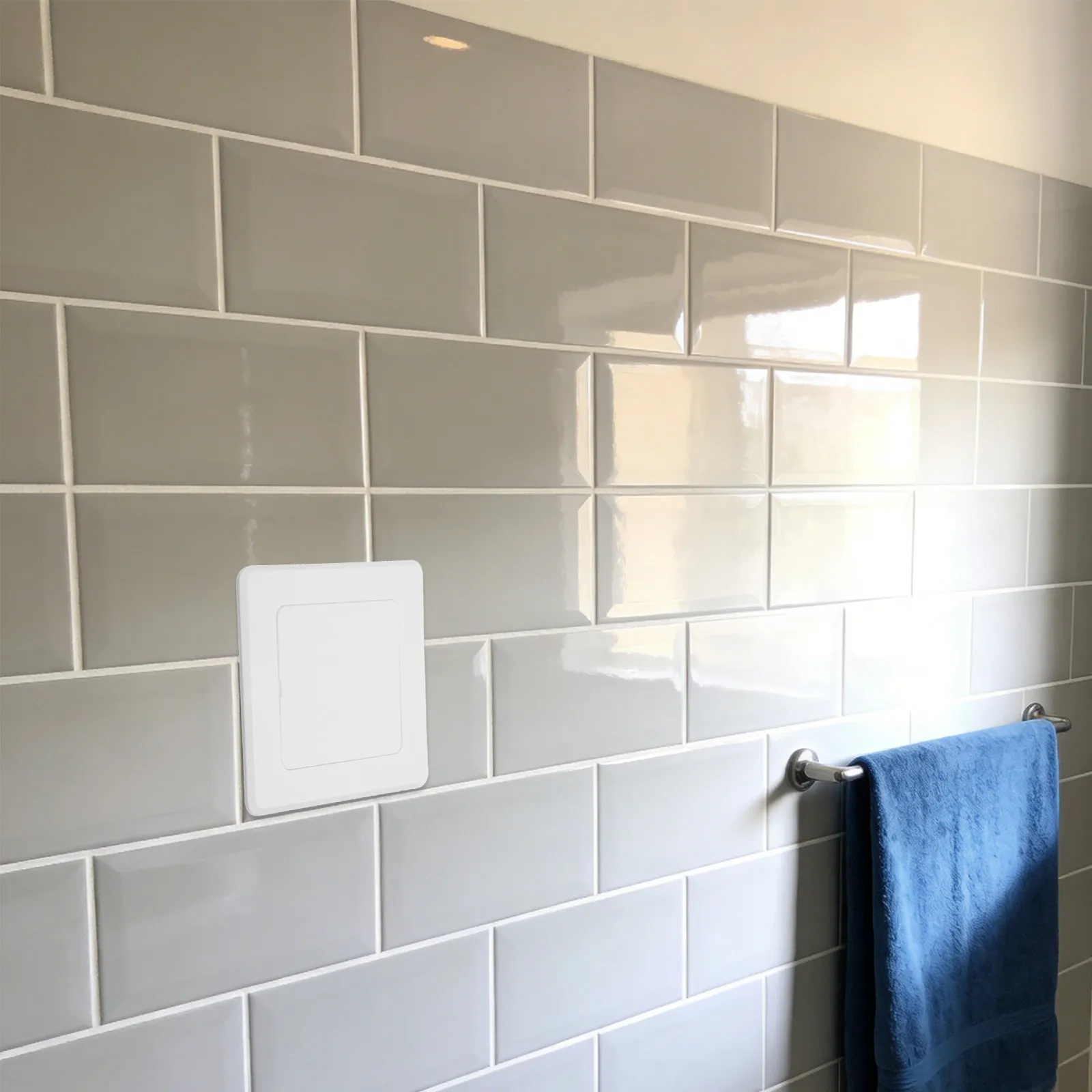 5.9x5.9in Impact Resistant ABS Access Panel Adhesive Decorative Cover for Ceiling Wall Drywall Plumbing Electrical Service Hatch