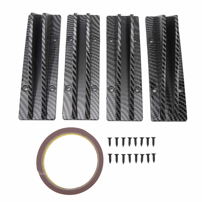 

Car Rear Lower Spoiler Sporty Universal Rear Bumper Chassis Diffuser Lip Wing Splitter Rear Bumper Chassis Spoiler
