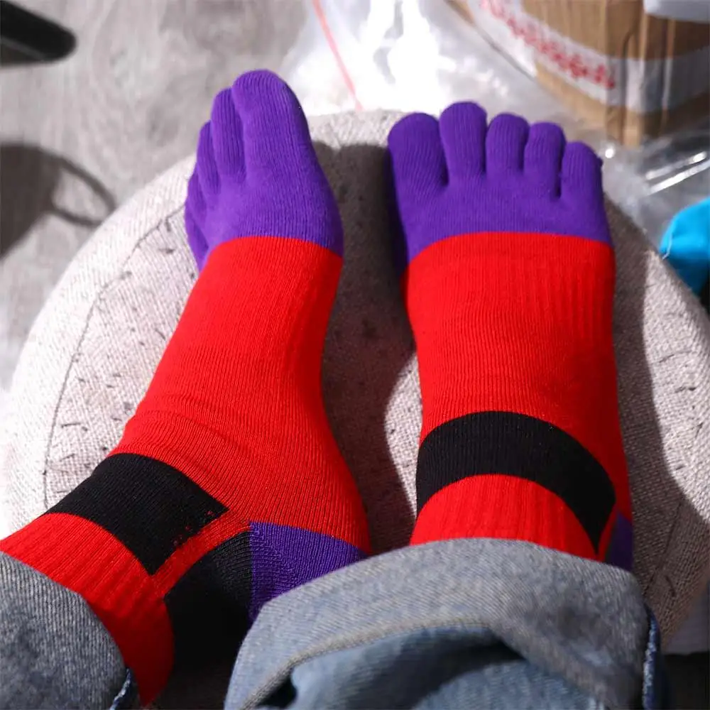 

With Toes Organic Cotton Anti-Bacterial EU 38-44 Fiber Anti-Sweat Dress Socks With Toes Toe Socks Sweat Socks Five Finger Socks