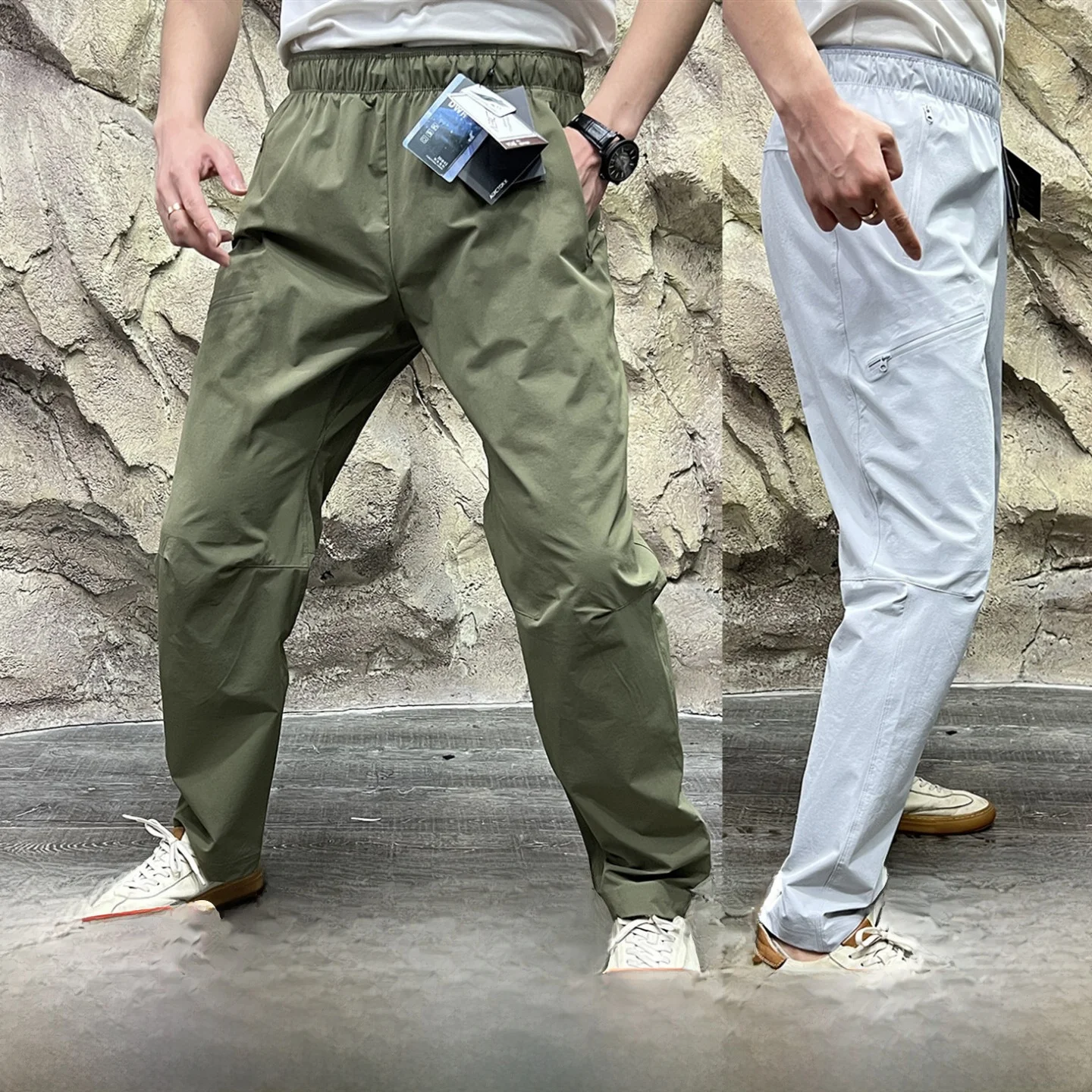 

DingLi Рекомендуемые эластичные повседневные брюки с 3D индивидуальным принтом, водонепроницаемые, Qui Dry, дышащие, Pred Glue kets, молодежные, весна-лето