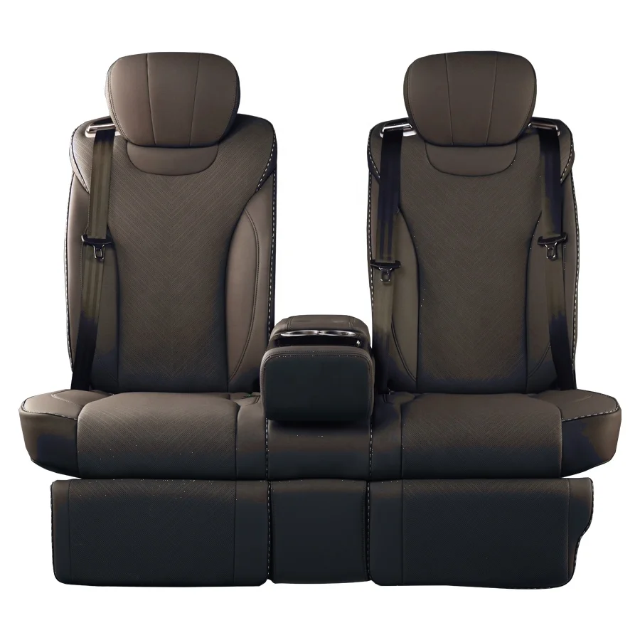 Accessories Exterior Upgraded Car Seat Sofa Bed with Carbon Fiber for Vito/W443/W447/W448 V250 V260