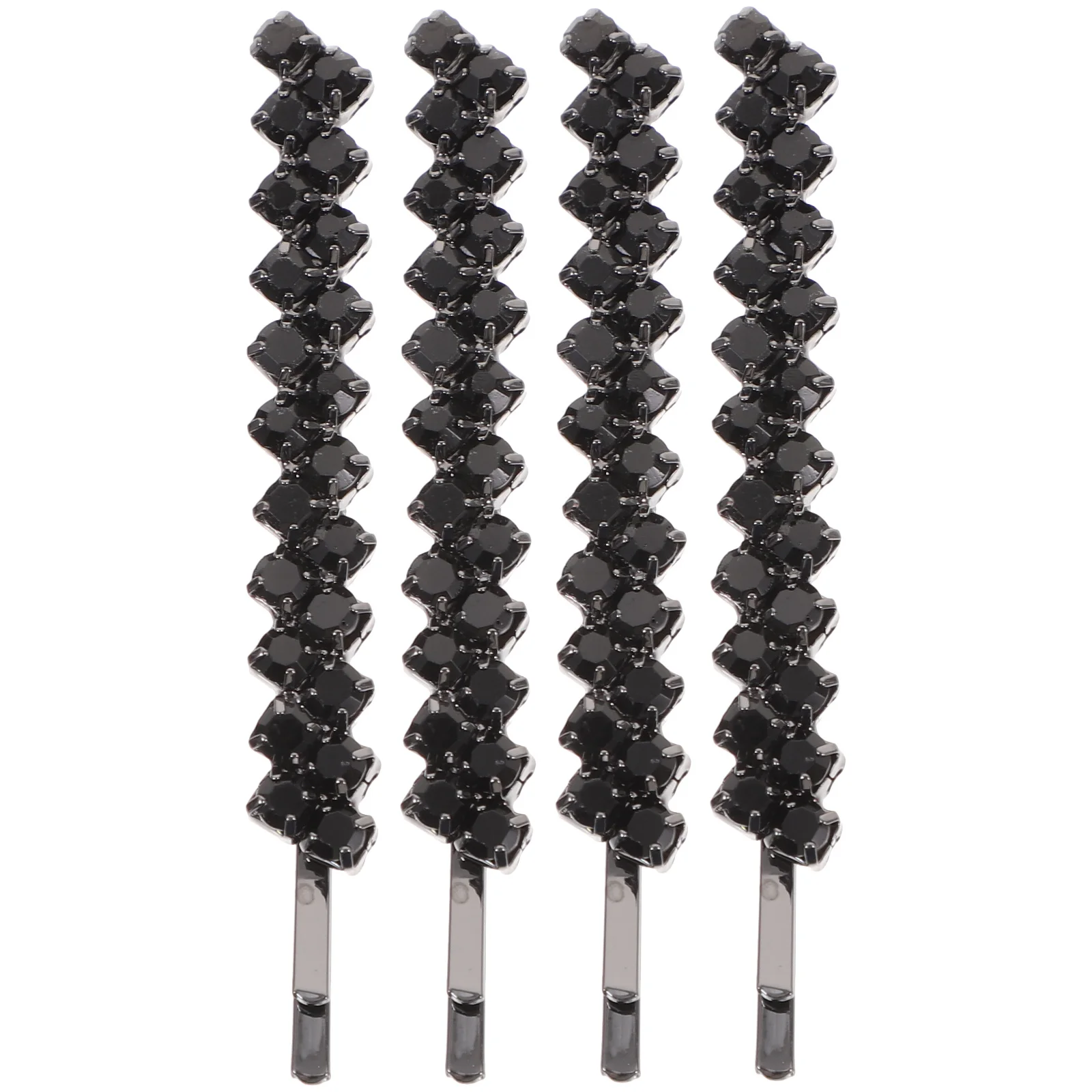 

1 set Rhinestone Hairpins Metal Hair Clip For Women Wedding Party Accessories Bobby Hairpins Alloy Hair Ornament Stylish Hairpin