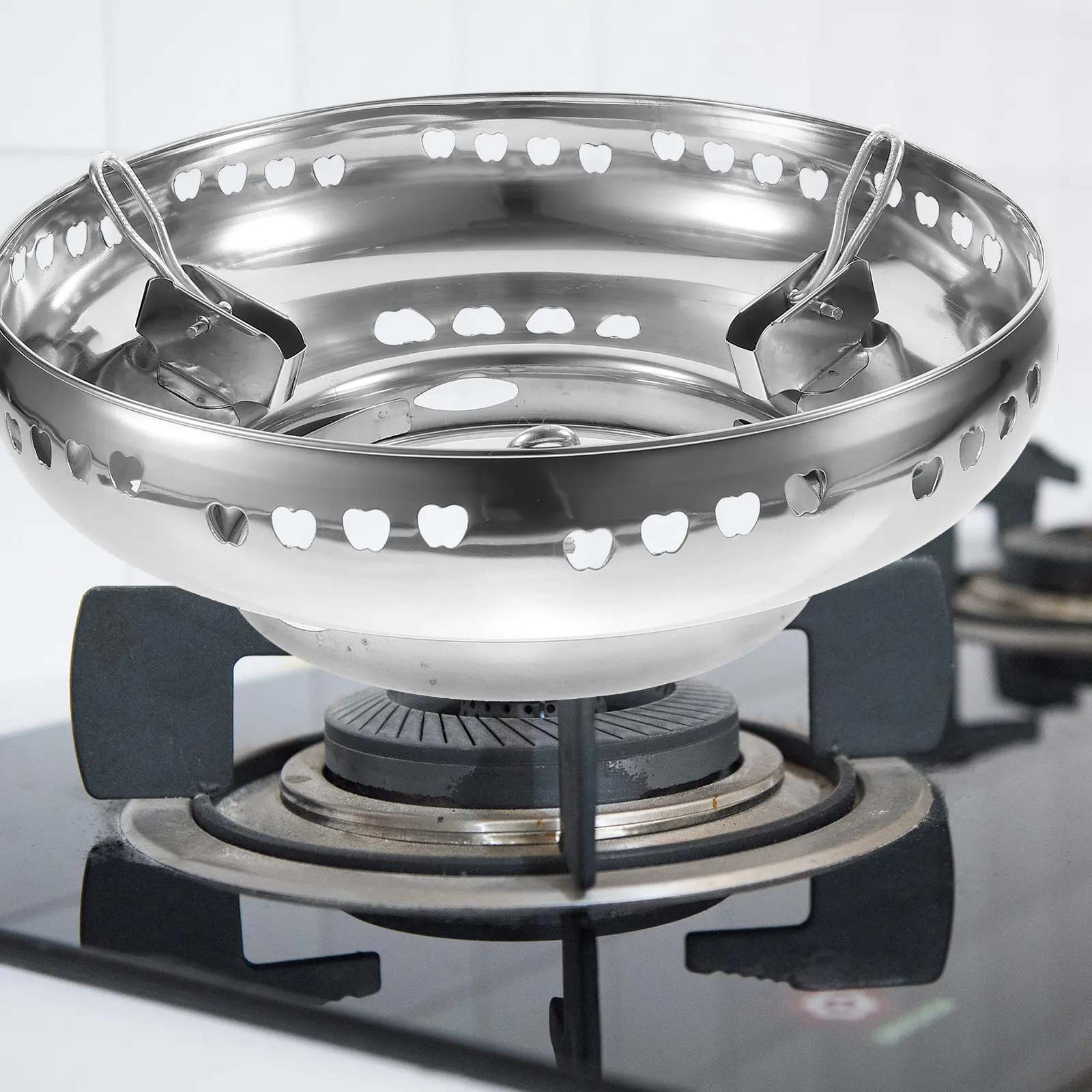 Fireproof Stove Cover Heat Resistant Gas Cooker Covers Tops Cooktop Range Pan Holder Camping Wind Blocking