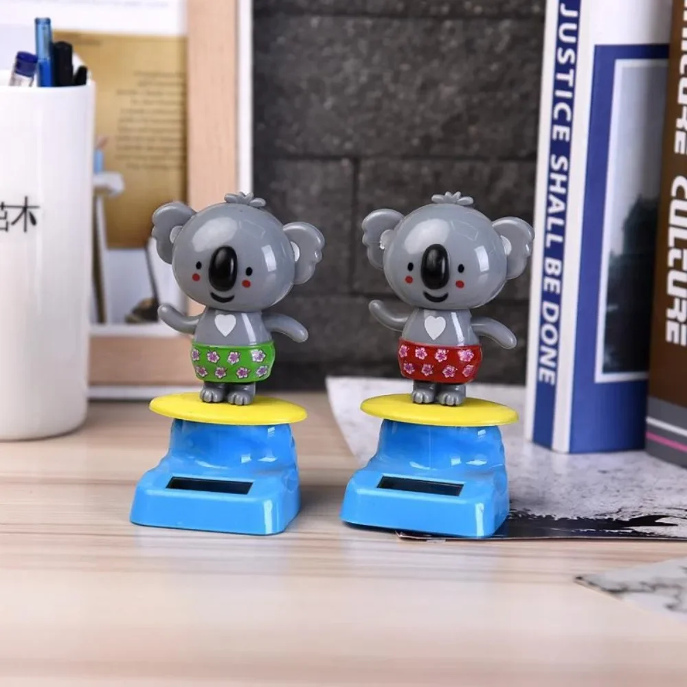 Hot New Solar Energy Car Interior Ornaments Animal Doll Figurine Sway Shake Model Automotive Dashboard Decoration