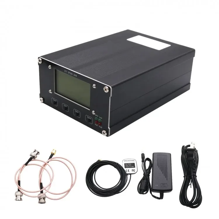 

2026 GPSDO-1 + a Set GPSDO 10MHZ 1PPS Square Sine Waves Blue Backlight GPS Disciplined Clock for Trimble