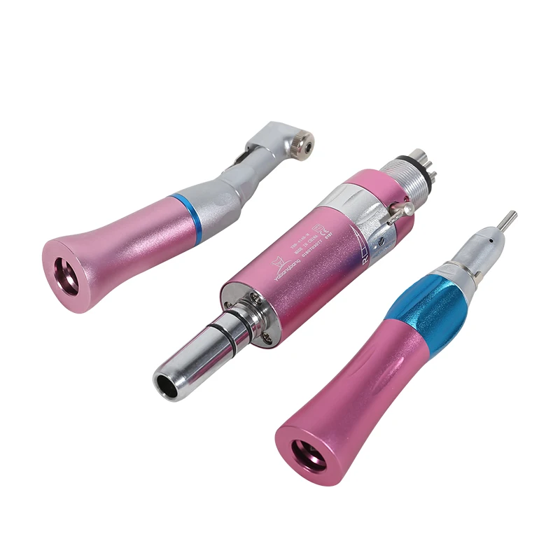 hot sale colourful Contra angle Autoclavable Low Speed den tal Handpiece For any lab or E-type motors