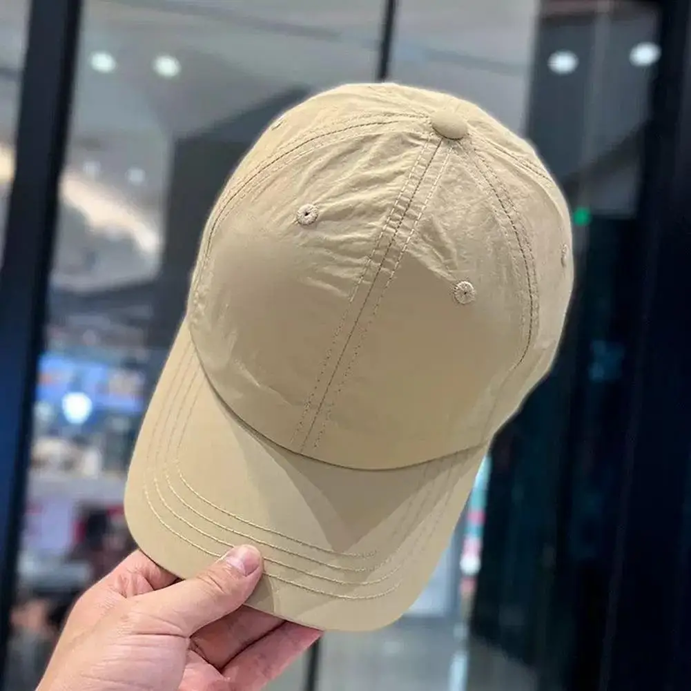 Moisture Wicking Baseball Hat Quick Dry Sun Hat for Outdoor Sports Waterproof Baseball Cap Quick-dry Breathable Athletic for Men