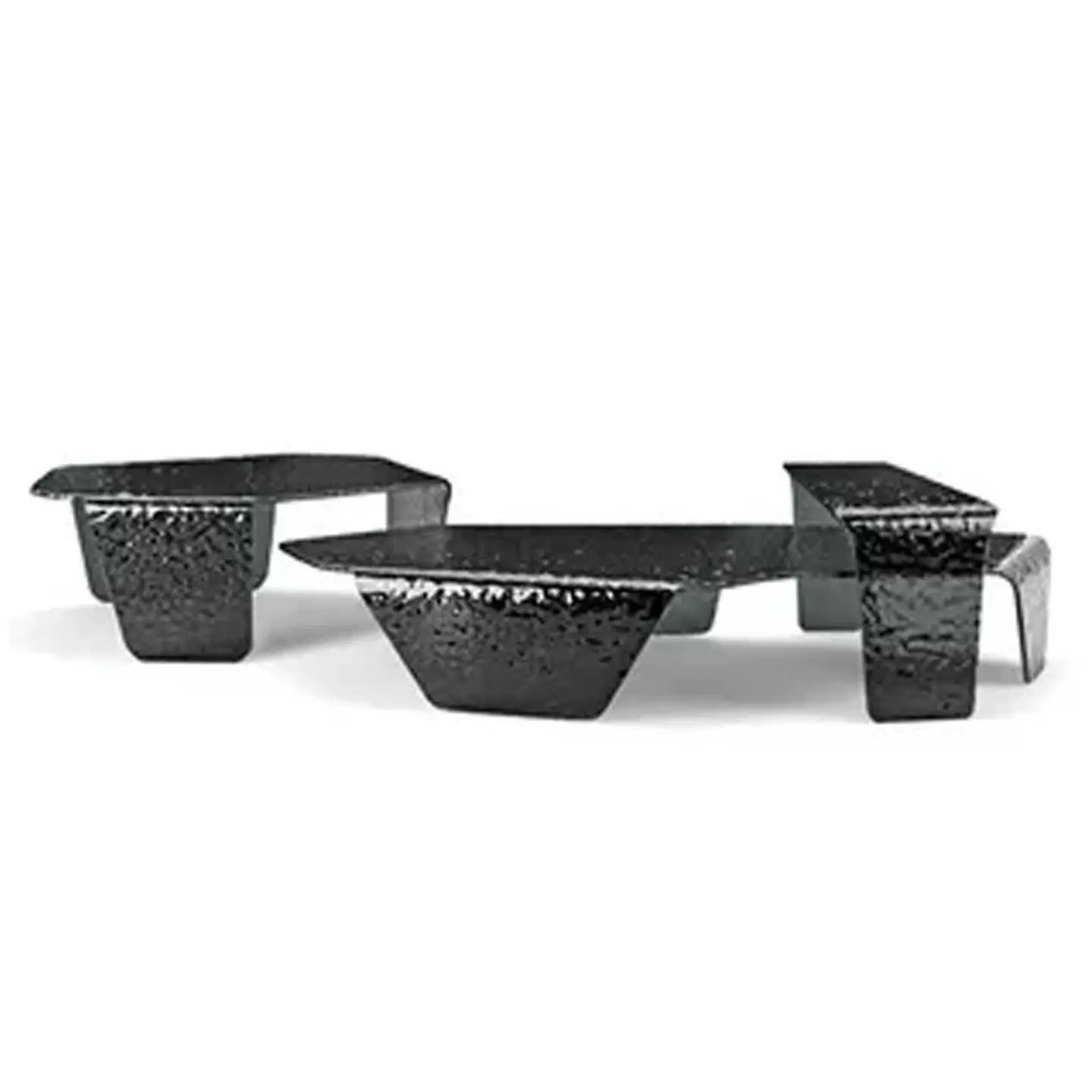 Acrylic coffee table, water ripple living room creative designer irregular Italian high-end transparent crystal edge table