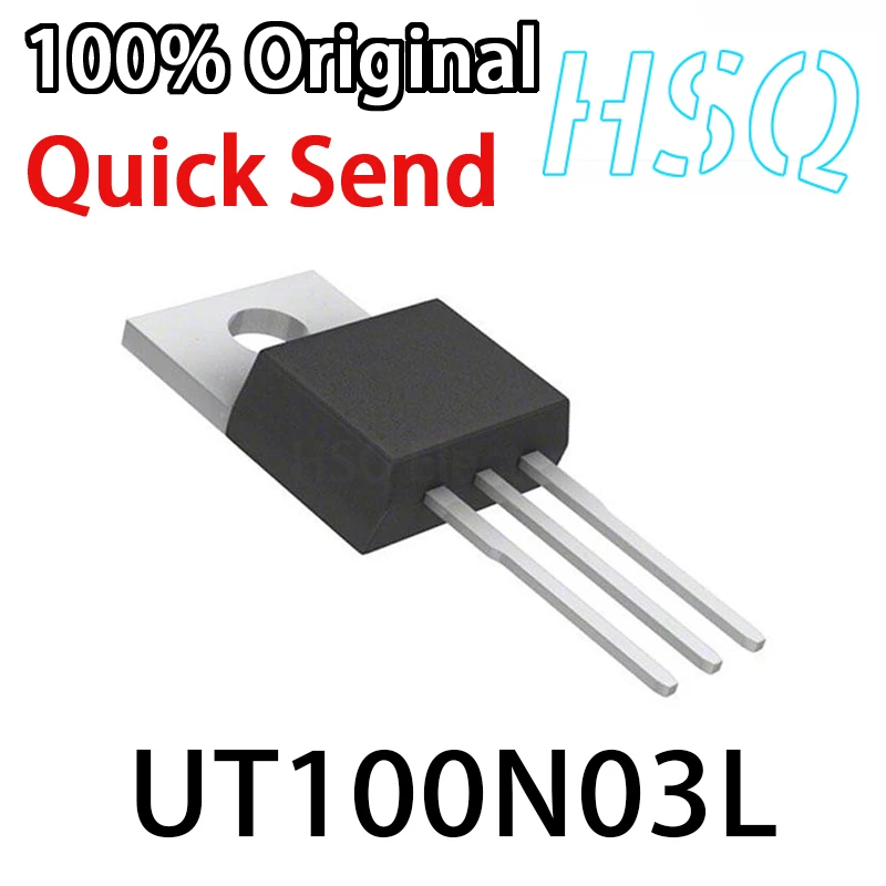

1PCS UT100N03L New Spot TO-220 MOS FET 100V 30A