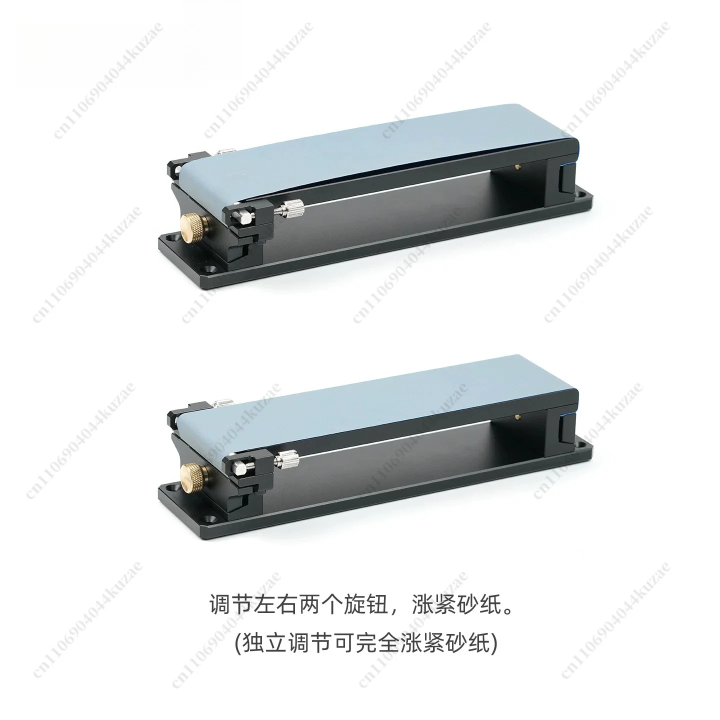 Woodworking Sharpening Holder, Sandpaper Base Clamp for Chisels, Planer Blades and Seal Polishing