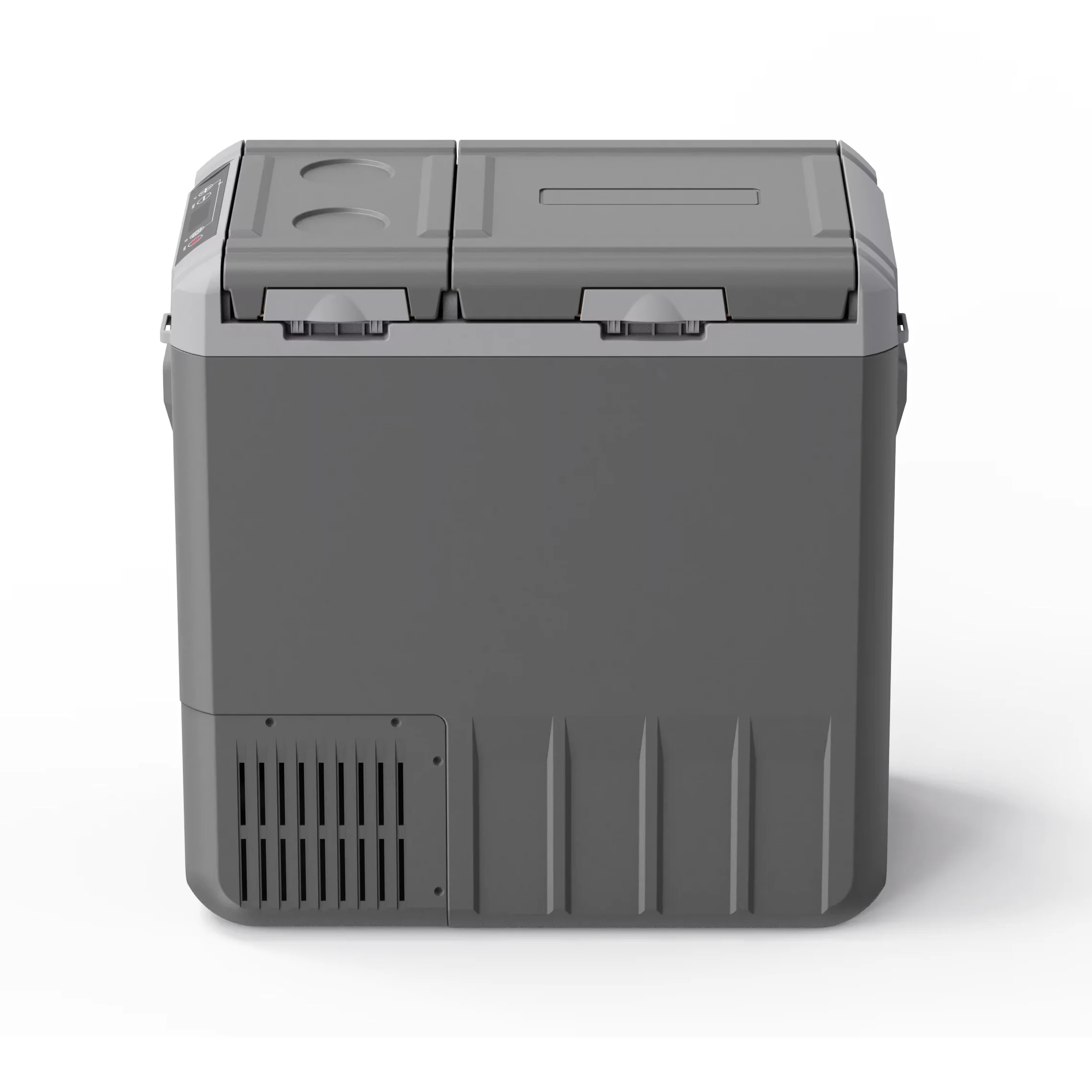 China Wholesale 50L Dual Zone DC 12V AC 220V Portable Electric Home Refrigerator Portable Car Freezer Fridges