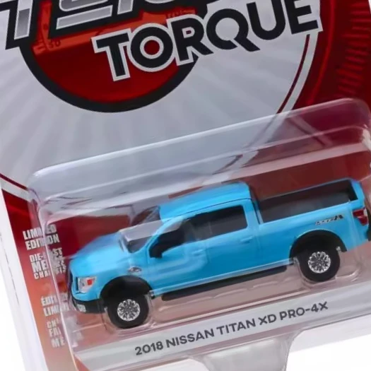 

GreenLight 1:64 2018, Nissan Nissan Pickup Titan XD Pro-4X, коллекция точечных игрушек, подарочная модель, настенная подвеска