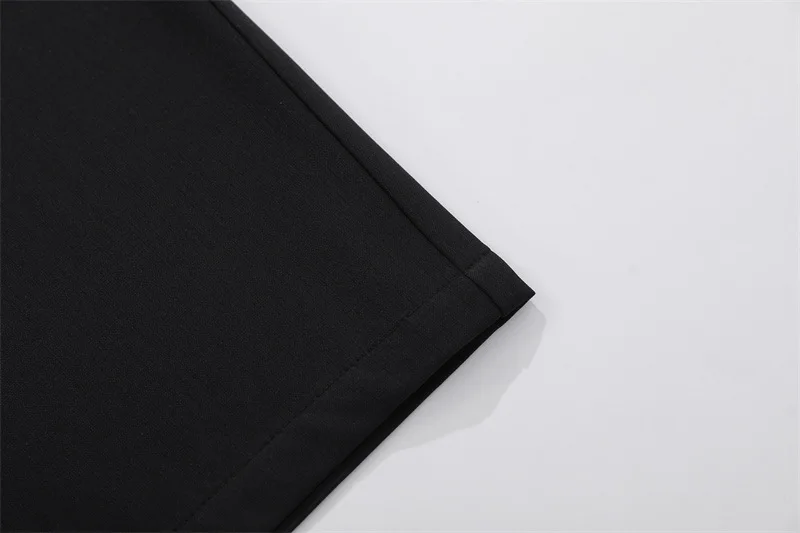 Old Money Aesthetic Herrenhose mit Gabelfalten, unregelmäßiger Schnalle, Retro-Klassik-Passform, Stretch, gerade geschnittene Freizeithose für Herren – Detail 25
