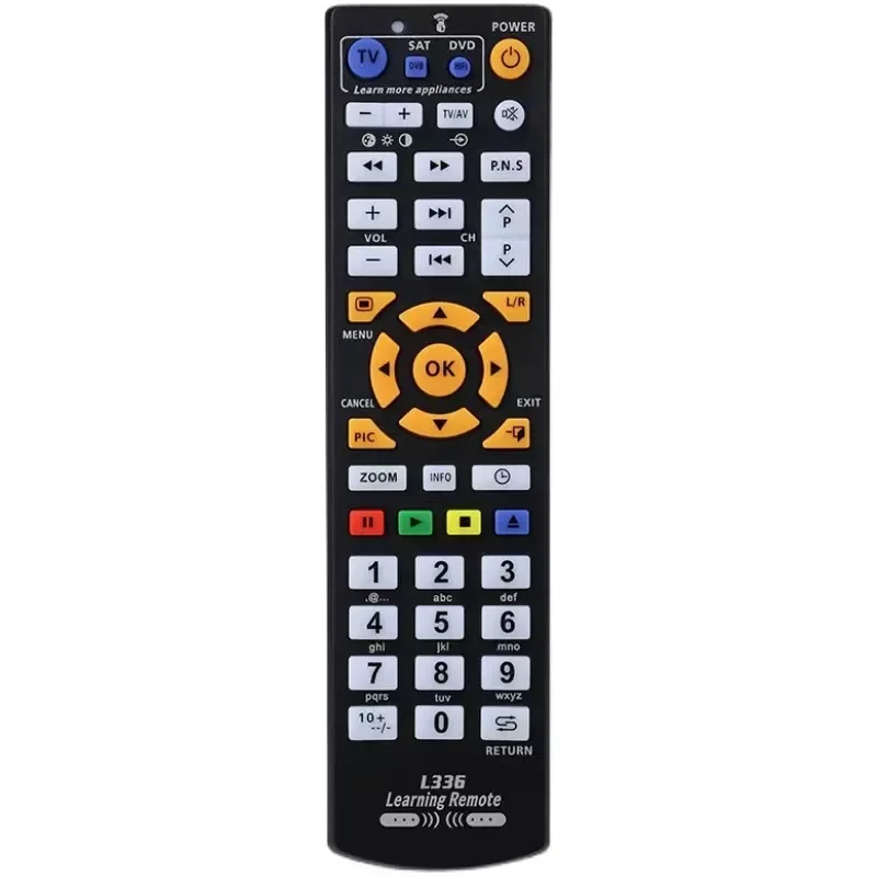 L336 IR Intelligent Learning Remote Control VCD Player Learn Function Programmable Infrared Controller Battery Operated