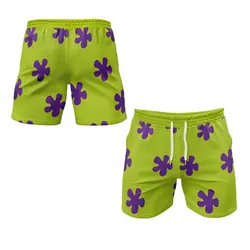 SpongeBob SquarePants Boys and Girls 2024 Summer New 3D Printing Casual Shorts for Children Street Sports Big, Shorts