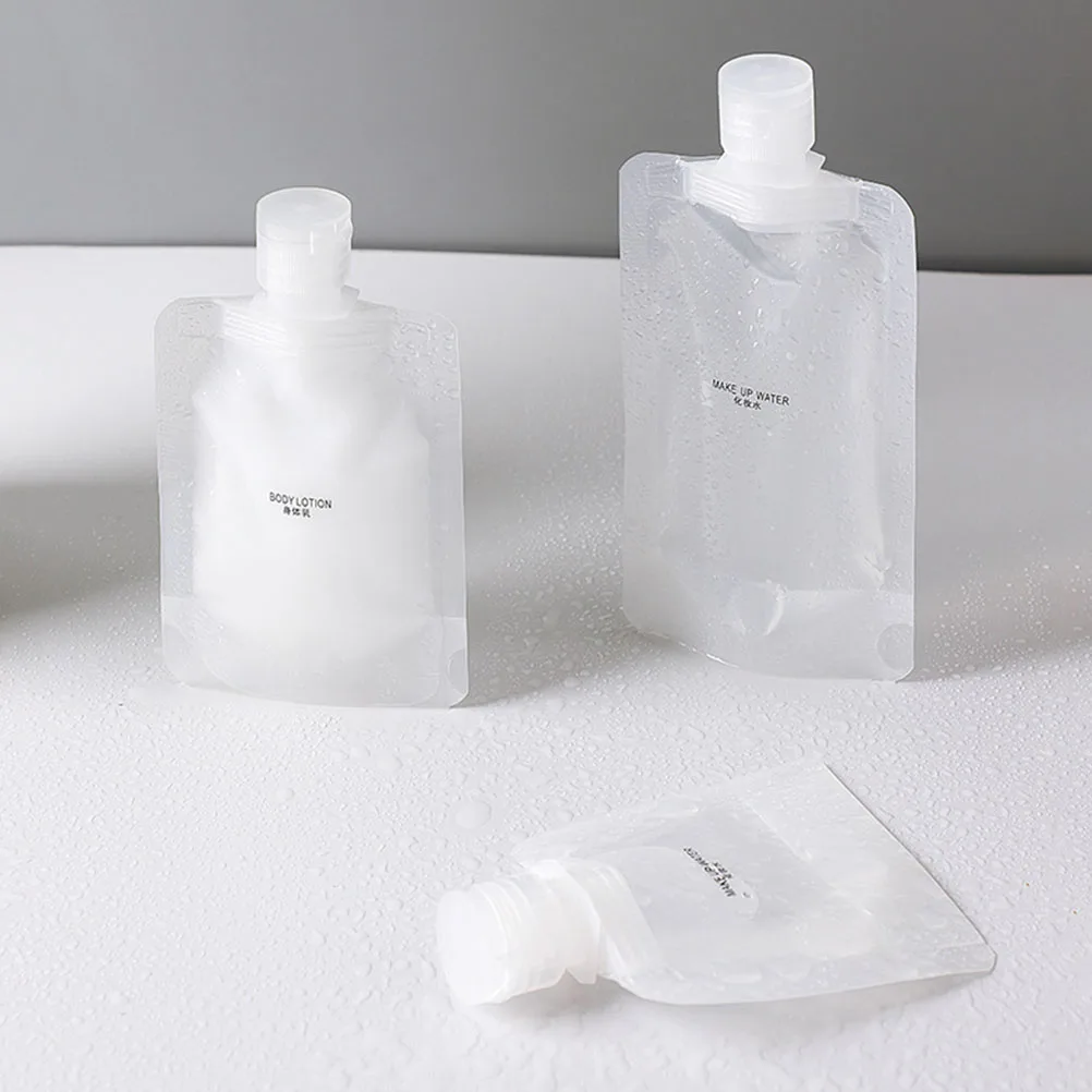 

Bottle Set Lotion Bags Storage Pouch Conditioner Cosmetics Multi-compartment Toiletry The Pet Fluid Packing