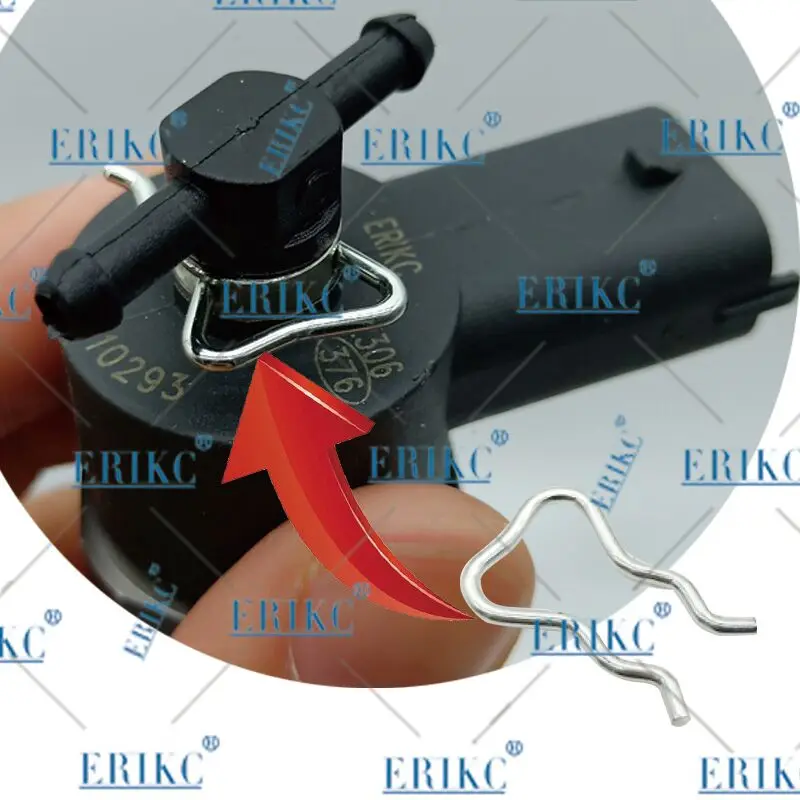 ERIKC 5 pz connettore in plastica tubo tubo ugello ritorno olio giunto di riflusso tubo T e tipo L per Bosch Denso Common Rail iniettore