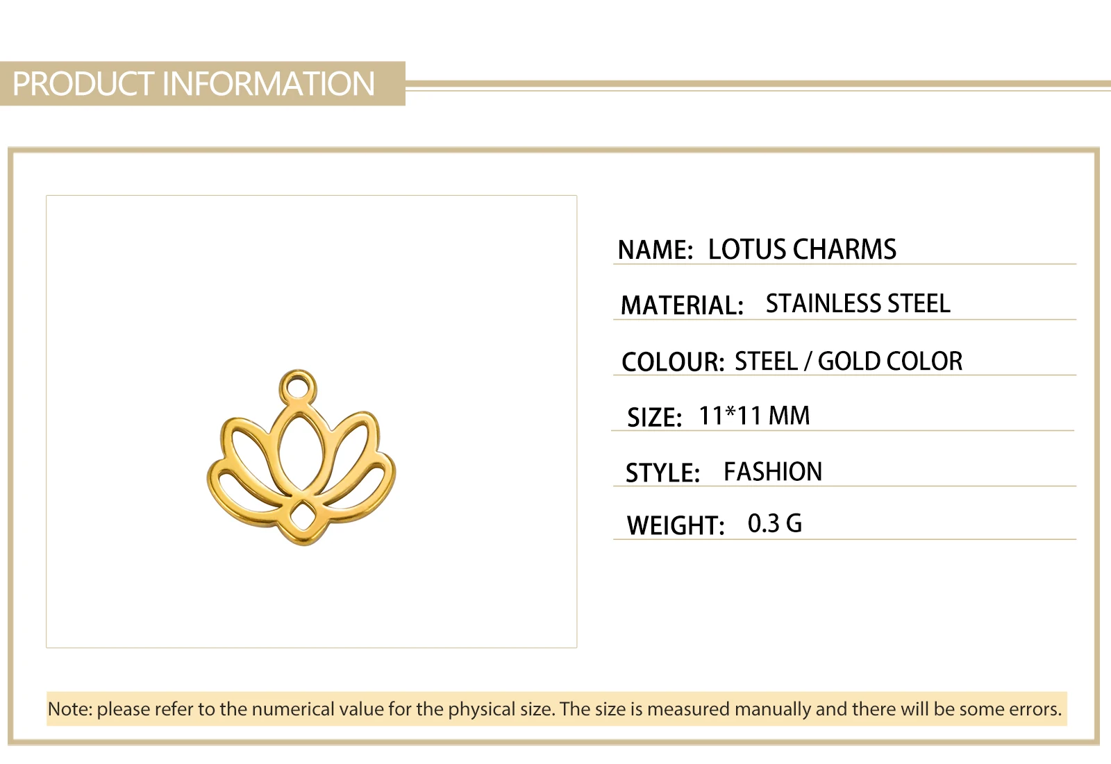 Skyrim 5 Stück/Set Edelstahl Lotusblumen-Anhänger für Schmuckherstellung Chakra Buddhismus DIY Anhänger für Ohrringe Halsketten Armbänder – Detail 2