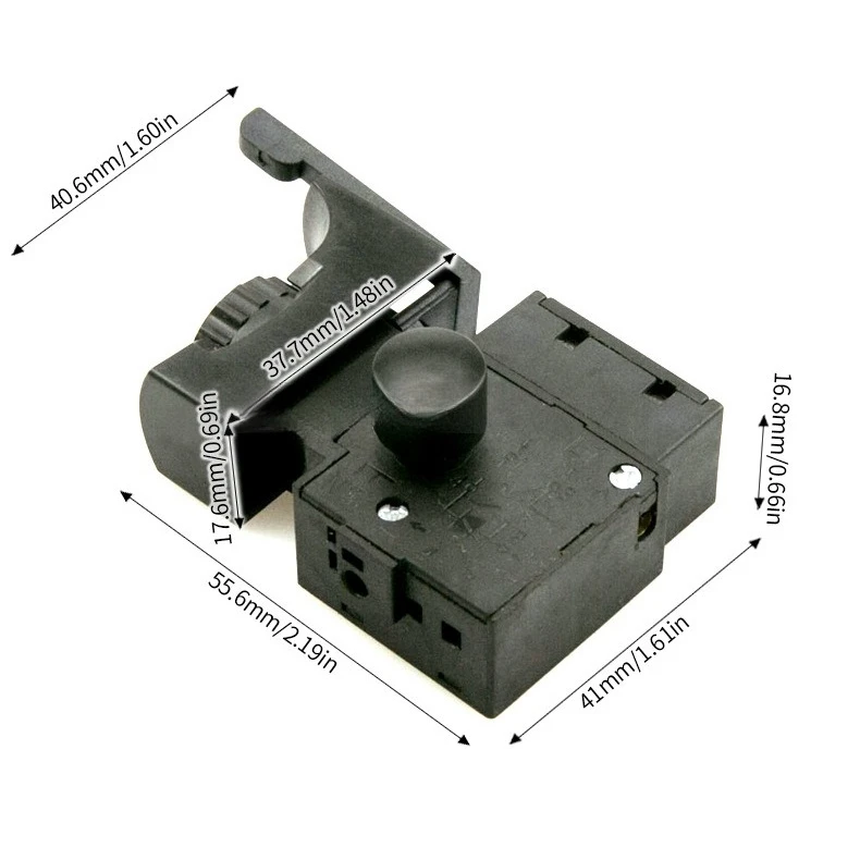 For Bosch FA2-6/1BEK 6A 220V Hand Drill Speed Control Switch Forward/Reverse Non Polarized Variable Speed Switch Accessories